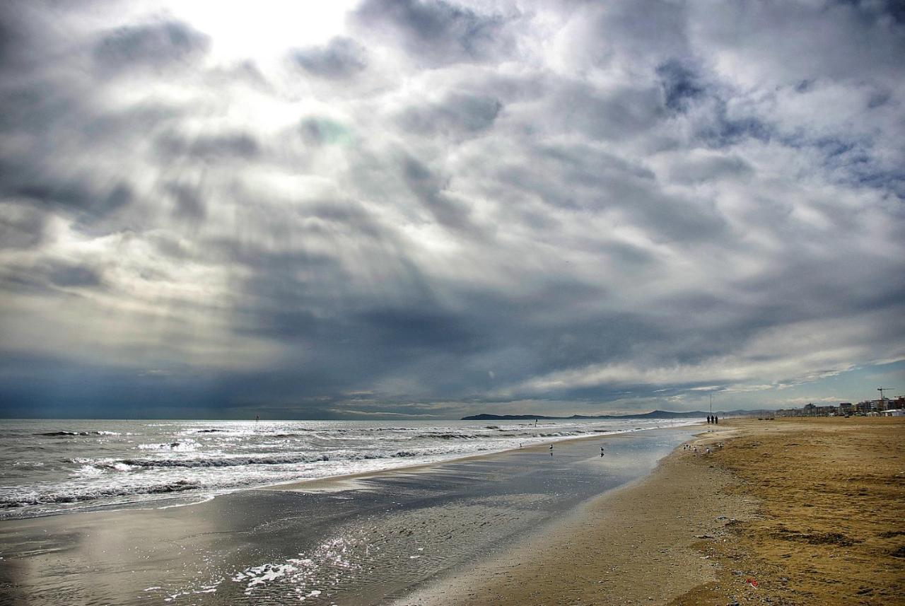 La Casetta Rossa Rimini Bagian luar foto